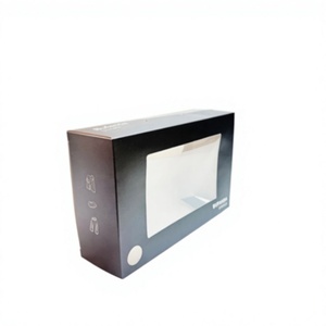 Caja de Regalo de Papel con Ventana Transparente Rectangular Personalizada Profesional, Caja para Teléfono con Ventanas Transparentes de PVC - Product Image 3