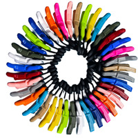 Approvisionnement en stock d'usine 15mm tactique fonctionnel magnétique auto-absorbant Clip crochets à chaussures en plastique et accessoires de sac à cordon