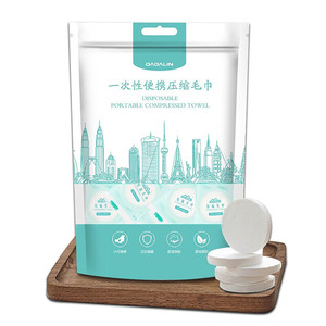 Nén Dùng Một Lần Khăn Không Dệt Dùng Một Lần Khăn Tắm Mềm Dùng Một Lần Móng Chân Khăn Cho Du Lịch - Product Image 5