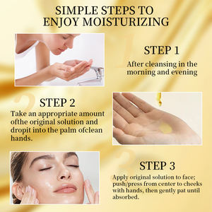 ไวท์เลเบล ไพรเวทเลเบล <span class=keywords><strong>ม</strong></span>อยส์เจอไรซิ่ง ไฮเดรติ้ง สกินแคร์ แอนตี้ริงเคิล เอจจิ้ง 24K โก<span class=keywords><strong>ลด</strong></span>์ ไนอาซินาไมด์ เฟซ <span class=keywords><strong>เซ</strong></span><span class=keywords><strong>รั่</strong></span><span class=keywords><strong>ม</strong></span> - Product Image 3