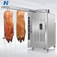 Four à rôtisserie commercial à circulation d'air chaud, rôtissoire automatique pour ventre de porc, canard et poulet croustillants