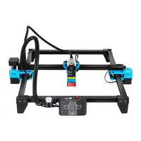 NOUVEAU Graveur laser à diode CNC mini TTS 5.5W 300x300 de bureau DIY haute précision pour marquage profond AI sur bois, acrylique, métal
