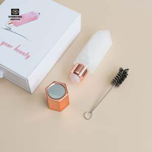 Bouteilles d'huile essentielle de Quartz blanc cristal clair avec boule roulante 10ml - Product Image 4