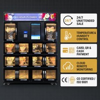 Mesin Penjual Bunga Otomatis Berpendingin dengan Layar Sentuh XY dan Manajemen Berbasis Cloud SDK