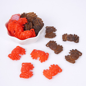 Miniature King <b>Crab</b> Artificial Aquarium Decoration, Miniature Food Toy DIY Seafood Miniature <b>Crab</b> - Product Image 1