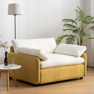 50*43" Oversized Chenille Modern <b>Sofa</b> Chair Wide Deep Seat Accent Chair for Living Room & Hotel Use - Product Image 1