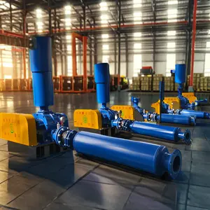 3 Lobe Air Blowers Fish Pond Roots Blower For Mining/Biogas/Aquaculture/Sewage Treatment/Landfill/Cement