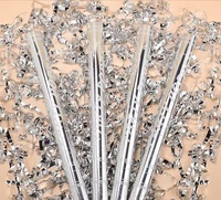 Canon à confettis en papier biodégradable à télécommande électronique avec une portée de 50 m pour les anniversaires et les grands événements commerciaux