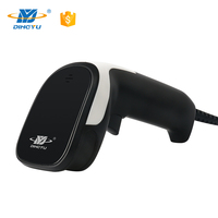 Escáner de código de barras DS5210 2,4G inalámbrico de mano 1D CCD interfaz USB para solución POS de supermercado en Stock