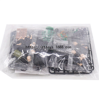 6 pièces/ensemble Mini militaire SWAT figurine complète enfant briques bloc de construction jouet