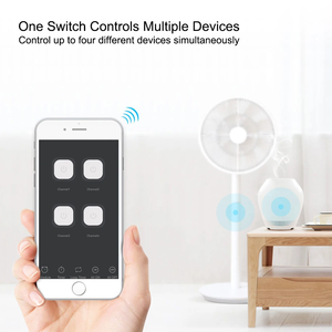 Interruptor Inteligente WiFi Tuya de 4 Canales con Control Remoto, Módulo de Pulso para Motor de Puerta de Garaje y Cortina, Compatible con Alexa, AC 220V 85-250V 7-32V - Product Image 5