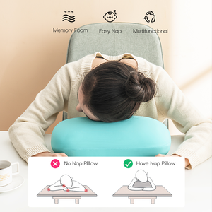 Bantal Peluk Multifungsi YUE RISE untuk Kantor & Rumah, Penyangga Leher Ergonomis untuk Meredakan Nyeri, Bantal Tidur Siang Busa Memori - Product Image 2