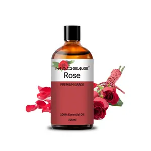 Organic Beauty Flower Extract Rose Fragrance Oil For Skincare