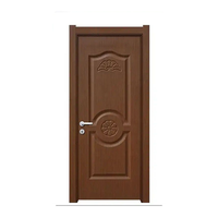 Portes d'entrée intérieures pliantes en WPC massif de style moderne, surface finie, design transitoire, pour hôpitaux, hôtels et appartements (vente en gros)