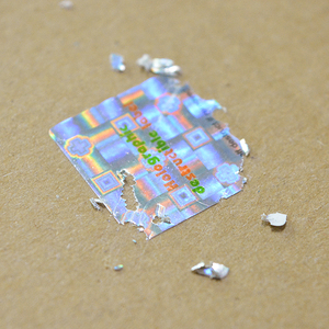 Kağıt vinil çıkartmalar Rouleau Hologram rulo kendinden yıkıcı etiket garanti sabotaj etiketleri destrua4 A4 yumurta kabuğu Sticker - Product Image 3