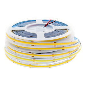 Wholesale <b>12V</b> IP20 COB <b>Strip</b> <b>Light</b> 320/384/480/528 <b>LEDs</b>/m Flexible Tape High Density Linear Lighting USB Warm Natural White 8mm - Product Image 1