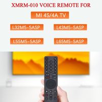 Télécommande vocale XMRM-010 de remplacement pour Xiaomi MI Box 4S Android Smart TV Télécommande L55MS-5A