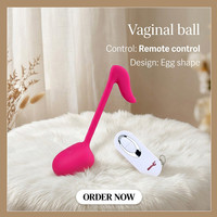 Leistungsstarke Silikon-Fernbedienungskugeln für Frauen Sextoys Erwachsenen-Bälle Klitoris-Stimulation Vibrator Sexspielzeug für Frauen