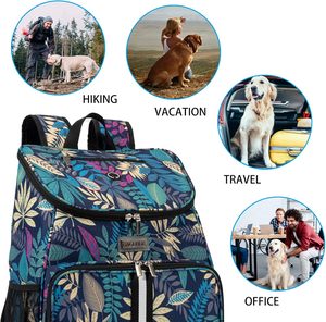 Sac à dos de transport pour animaux de compagnie, chat et chien, pliable, respirant, imperméable, grande capacité, double épaule, échantillon gratuit, haute qualité - Product Image 3