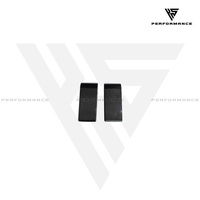 Accessoires extérieurs : Cache de pare-chocs avant en fibre de carbone sèche, garniture de remplacement pour Mercedes Benz Classe G W465 G63 2025