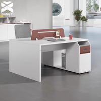 Postes de travail personnalisés, bureau modulaire, mobilier de bureau avec cloison moderne pour configuration de bureaux et de postes de travail
