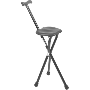Bastone da Passeggio Pieghevole con Sedile, Bastone con Seduta Nera PEPE P10017 - Product Image 5
