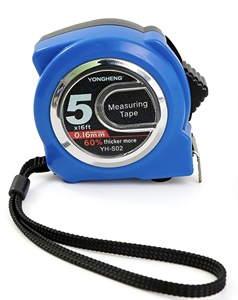 Cinta Métrica de 5M 7.5M 8M 10M con Marcador, Herramienta Portátil para Medir Curvas, Diseño Compacto para Uso en Construcción y Hogar - Product Image 2