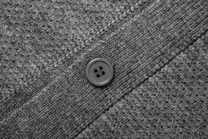 Suministro Directo de Fábrica, Logotipo Personalizado OEM, Cárdigan de Punto Clásico Retro Americano, Holgado, Casual, Versátil, Cuello Redondo, Cierre de un Solo Botón - Product Image 6
