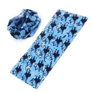 Bán buôn tùy chỉnh bông vải Polyester màn hình vuông in kỹ thuật số khăn OEM thiết kế tùy chỉnh thực hiện cá nhân logo Bandana