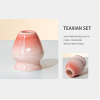 Ensemble de 6 bols à matcha personnalisés, fouet en bambou, logo personnalisé, ensemble de thé matcha, ensemble de matcha, poudre de matcha japonaise