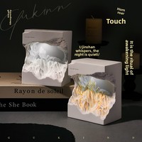 Coffret Cadeau Aromathérapie Montagnes Dorées au Lever du Soleil : Pierres Diffuseuses et Ornements Parfumés pour une Ambiance Sophistiquée dans la Chambre