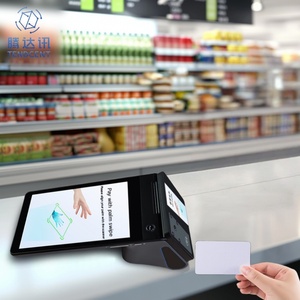 Biometric Bluetooth <b>POS</b> Payment Android <b>Mobile</b> Terminal Nfc Palm Vein Scanner for Retail Restaurant Hotel Management Canteen - Product Image 1