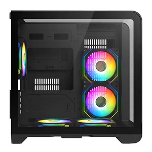 Ruix top-mini đường cong Glass Bảng điều chỉnh PC trường hợp mATX chơi game trường hợp máy tính <span class=keywords><strong>Micro</strong></span>-<span class=keywords><strong>ATX</strong></span> Bo mạch chủ argb Fan 3060 GPU Máy tính để bàn PC Chassis - Product Image 5