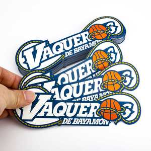 High Quality Eco-Friendly Durable Custom Logo Sticker Self Adhesive Digital Printing <b>Waterproof</b> Pvc Vinyl Spot Uv Raised <b>Label</b> - Product Image 2