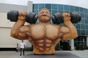 <strong>Giant</strong> Gym Muscleman Inflatable <strong>Bodybuilder</strong> in Advertising Inflatable Inflatable Muscle Man Muscle Man Advertising - Product Image 3