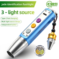 Linterna UV DUNFBIRD de 395nm para Identificar Gemas y Diamantes, Construcción Duradera, Materiales No Tóxicos, Certificación CE, Venta al Por Mayor OEM