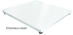 Báscula de Plataforma de Acero Inoxidable PWS de 1x1m, de Alta Resistencia - Product Image 5
