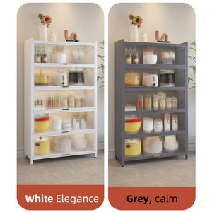 Estante de Almacenamiento de Acero Resistente con Panel Perforado, Organizador Multifuncional para Hogar, Cocina, Garaje, Lavandería - Product Image 6