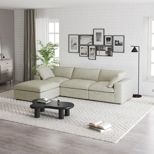 Elegante Sofá para Sala de Estar que Ofrece Asientos Espaciosos, Comodidad Suave, Construcción Duradera y Perfecto para la Relajación en el Hogar Moderno y el Uso Diario - Product Image 6
