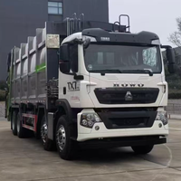 Vente directe usine SINOTRUK 8*4 26CBM Camion compacteur de déchets à chargement arrière