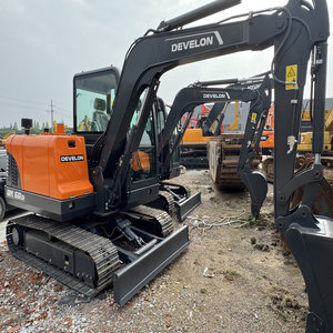 95% Điều kiện Mới develon DX60D-10 2025 máy xúc nặng thiết bị xây dựng 0.3m xô Công suất 5.5 tấn trọng lượng hoạt động - Product Image 2