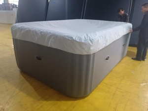 <span class=keywords><strong>Piscine</strong></span> rectangulaire gonflable en PVC pour usage familial, <span class=keywords><strong>piscine</strong></span> pliable <span class=keywords><strong>de</strong></span> haute qualité avec couverture isolante thermique à vendre - Product Image 5
