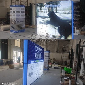 Hot bán nhà máy giá với tùy chỉnh của bạn Backdrop với logo thương mại vải sân khấu Backdrop triển lãm thương mại Backdrop - Product Image 2