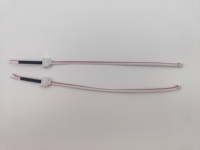 Fil de cuivre étamé 26AWG sans halogène, irradié, 0,169 m, connecteur 3P avec SR pour alimentation PCB éclairage LED