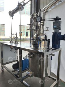 Réacteurs de polymérisation automatiques en acier inoxydable bibo de 40 L, cuve de réaction à l'échelle pilote - Product Image 2