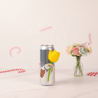 Boîte en aluminium de 330 ml, légère, hermétique, recyclable, avec couvercle, pour boissons