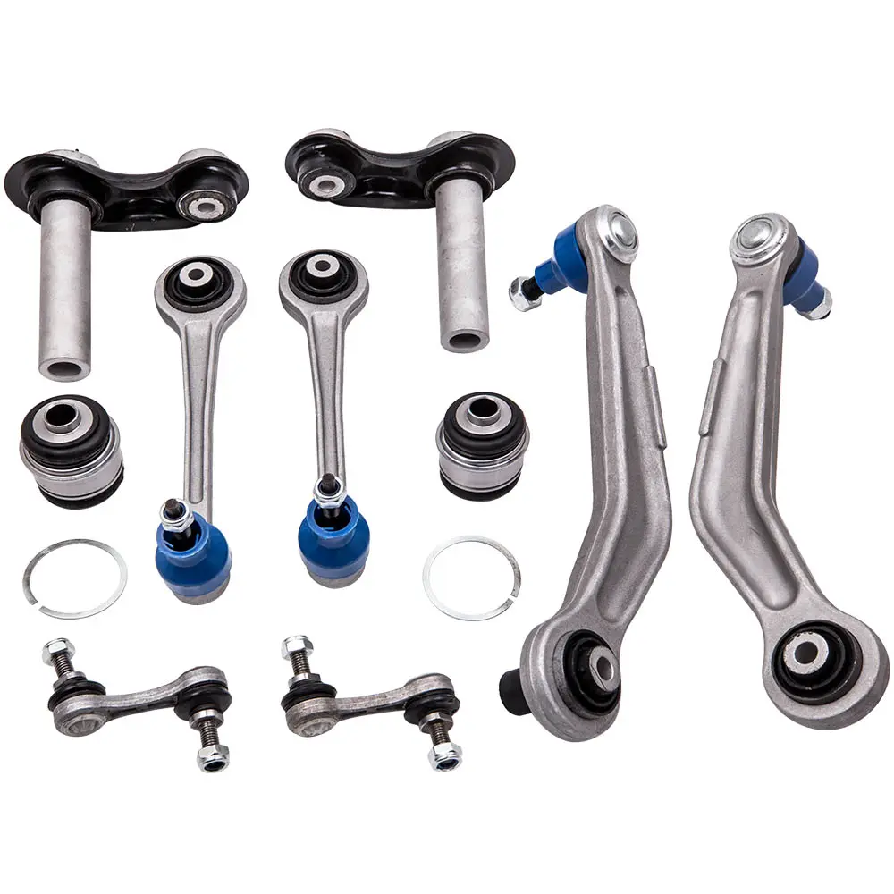 10pcs Wishbone Arms Repair Kit Track Control Arms Links Bearings For BMW 5 Series E39