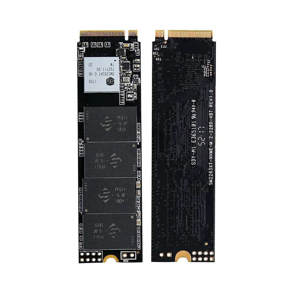 M.2 Nvme PCIe3 128GB 256GB 512GB 1TB 2TB NVME SSD Disco de estado sólido interno NAND Flash 3D QLC TLC SSD