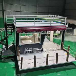 Restaurant Conteneur Mobile Personnalisé de 20 pieds pour Café, Bar, Pizzeria, Hamburgerie et Vente de Restauration Rapide Préfabriquée - Product Image 6