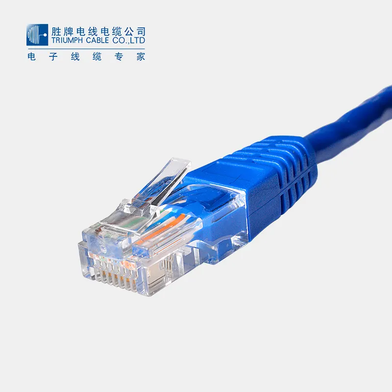 RJ45コネクタ付きUTPCAT5E e1パッチコードケーブル